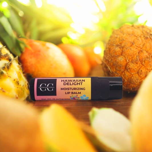 HAWAIIAN DELIGHT, Lip Balm, 0.15oz - CrazyKooky Candles LLC