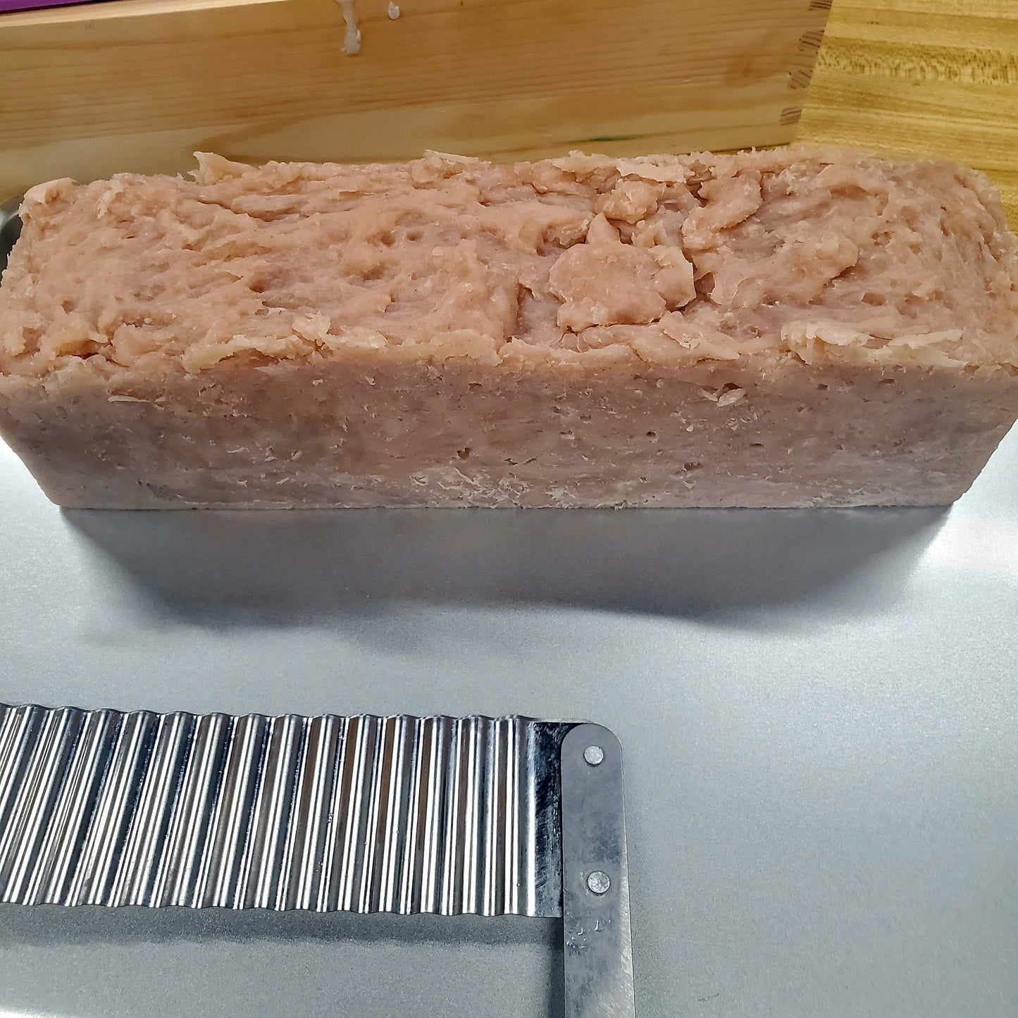 MAHOGANY TEAKWOOD - Handmade Soap, Scented, 5oz - CrazyKooky Candles LLC
