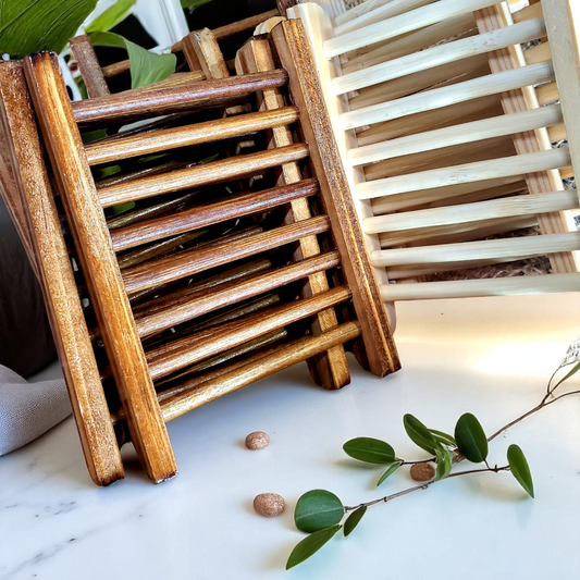 WOODEN SOAP HOLDER, Soap Accessories - CrazyKooky Candles LLC