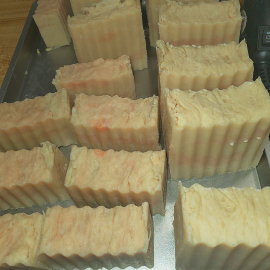 BANANA & PINEAPPLE - Handmade Soap, Scented, 5oz - CrazyKooky Candles LLC