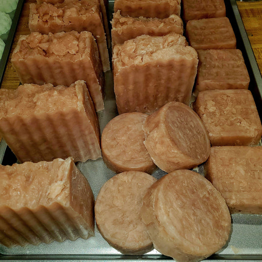 MAHOGANY TEAKWOOD - Handmade Soap, Scented, 5oz - CrazyKooky Candles LLC