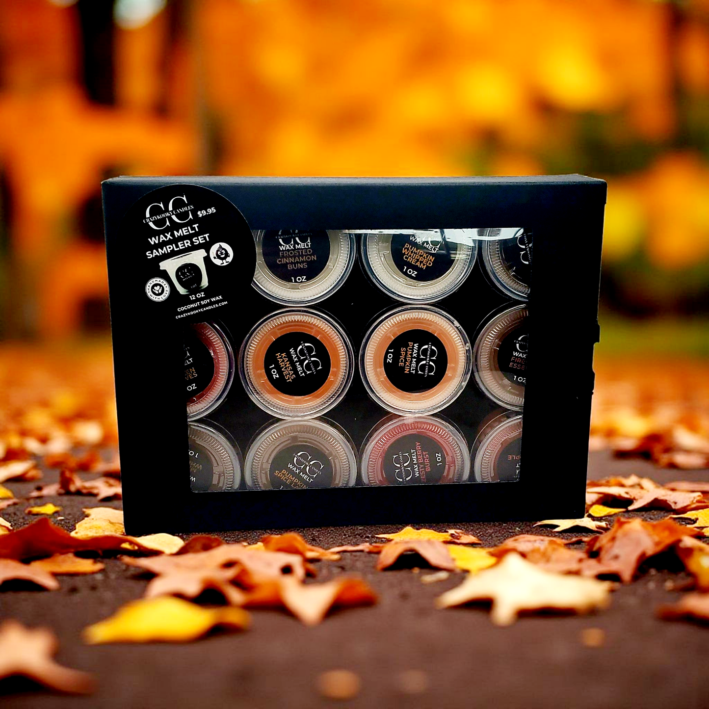 Fall Wax Melt Sampler Set, 12oz