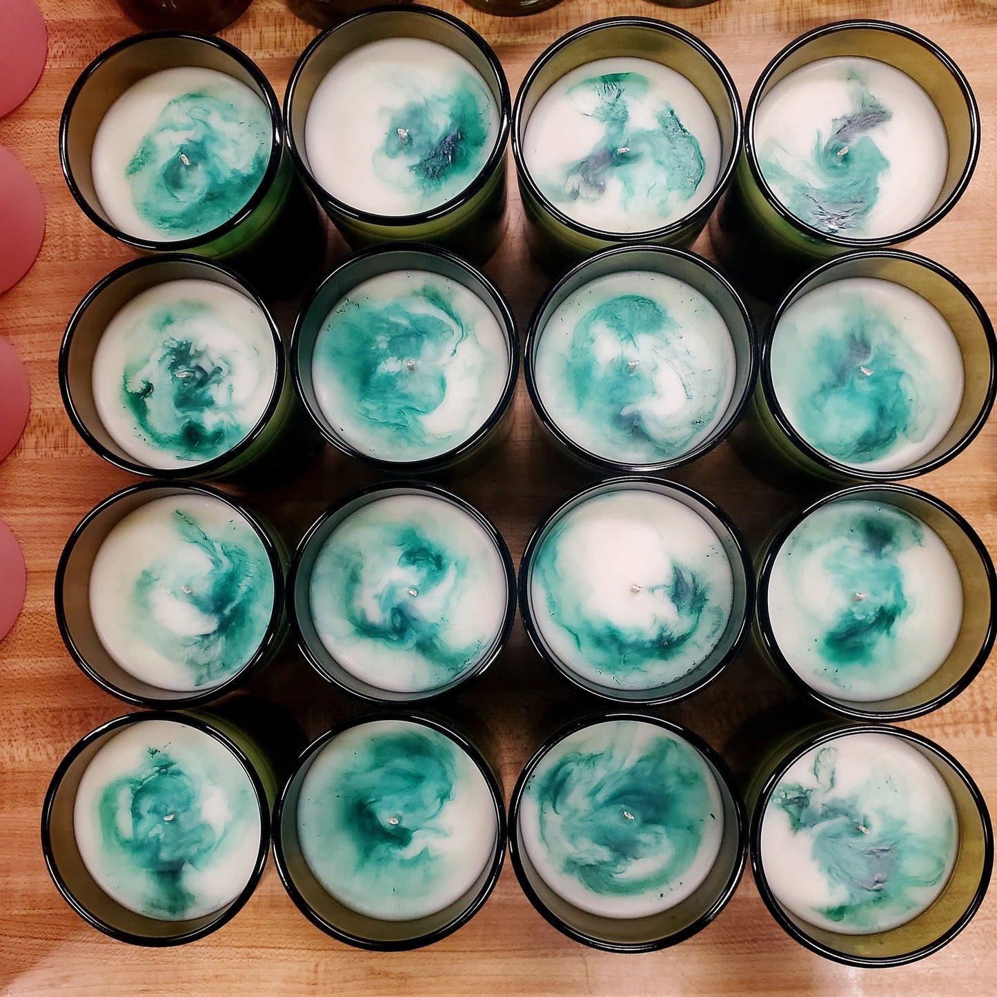 LUCKY APPLE CREAM - Funny Scented Coconut Soy Candle, 6oz - CrazyKooky Candles LLC