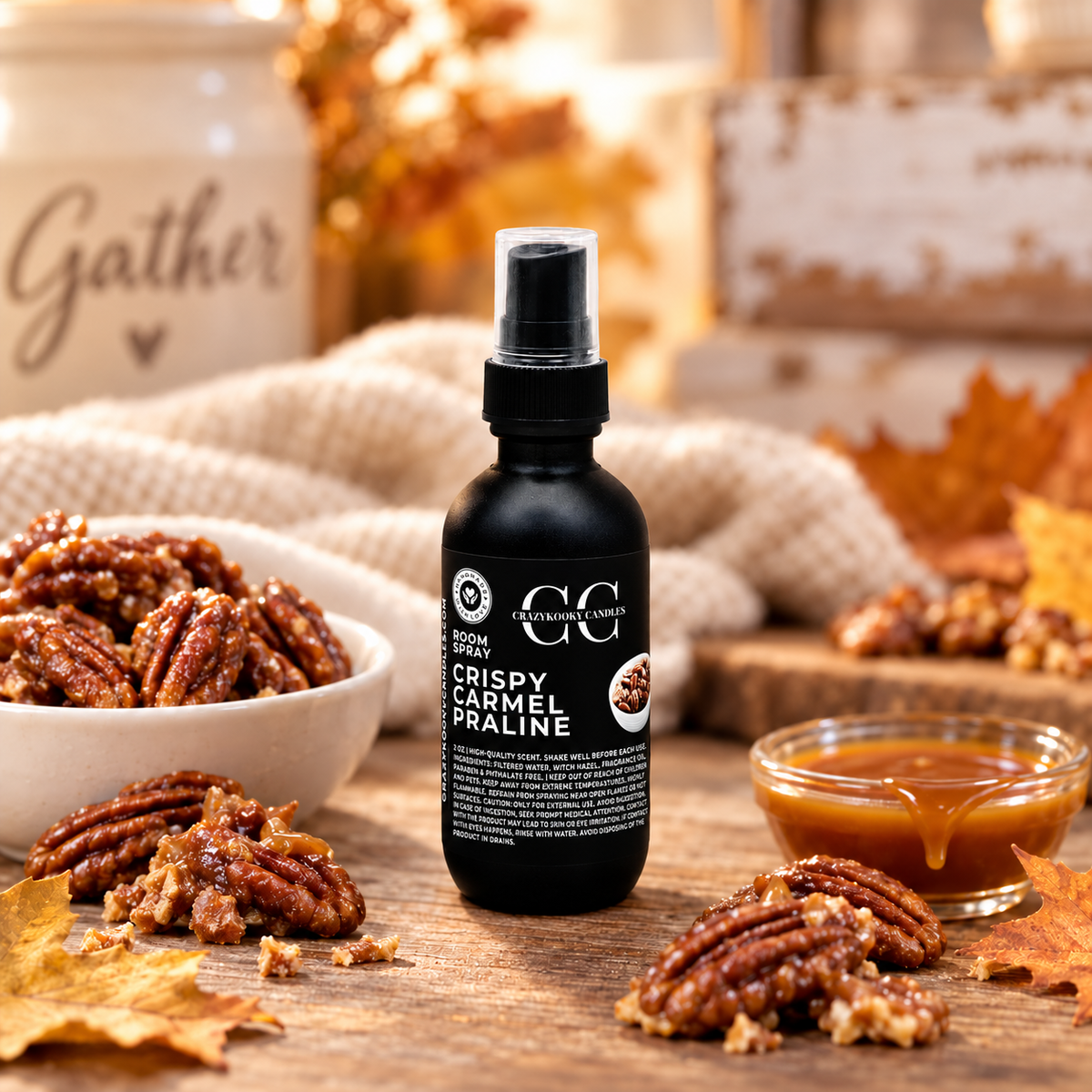 CRISPY CARMEL PRALINE - Room Spray, 2oz