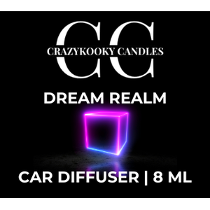 DREAM REALM - Car Diffuser, 8ml - CrazyKooky Candles LLC