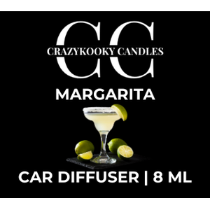 MARGARITA - Car Diffuser, 8ml - CrazyKooky Candles LLC