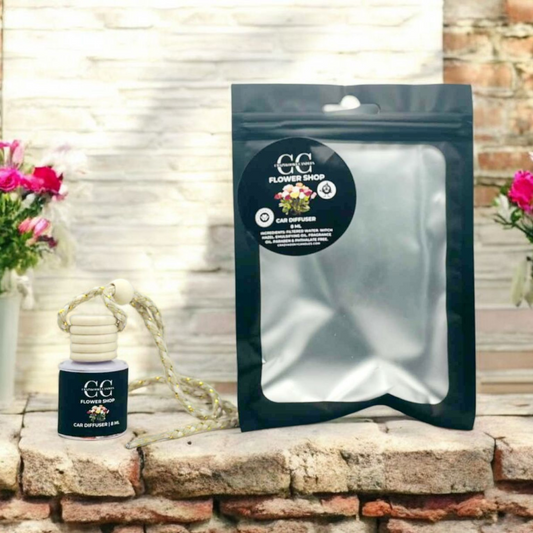 FLOWER SHOP  - Car Diffuser, 8ml - CrazyKooky Candles LLC