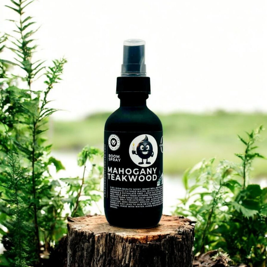 MAHOGANY TEAKWOOD - Room Spray, 2oz - CrazyKooky Candles LLC