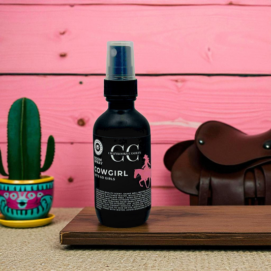 COWGIRL - Room Spray, 2oz - CrazyKooky Candles LLC
