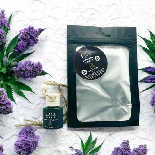 CANNABIS FLOWER - Car Diffuser, 8ml - CrazyKooky Candles LLC