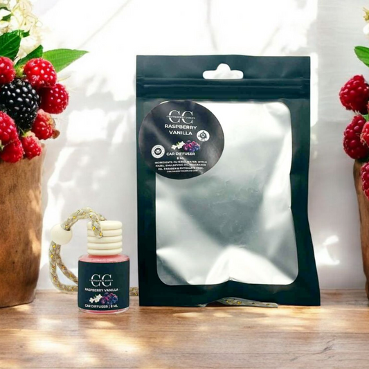 BLACK RASPBERRY VANILLA - Car Diffuser, 8ml - CrazyKooky Candles LLC