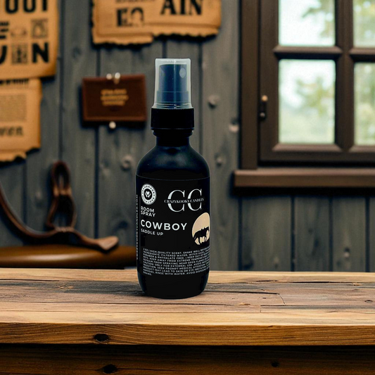 COWBOY - Room Spray, 2oz - CrazyKooky Candles LLC