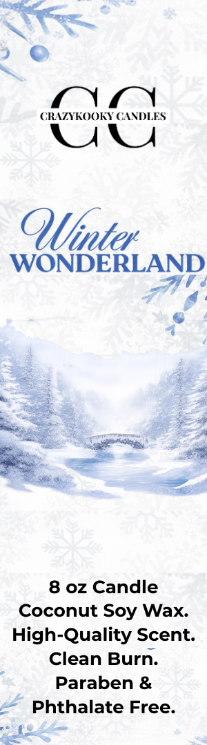 WINTER WONDERLAND - Funny Candle, Scented Coconut Soy Candle, 9oz