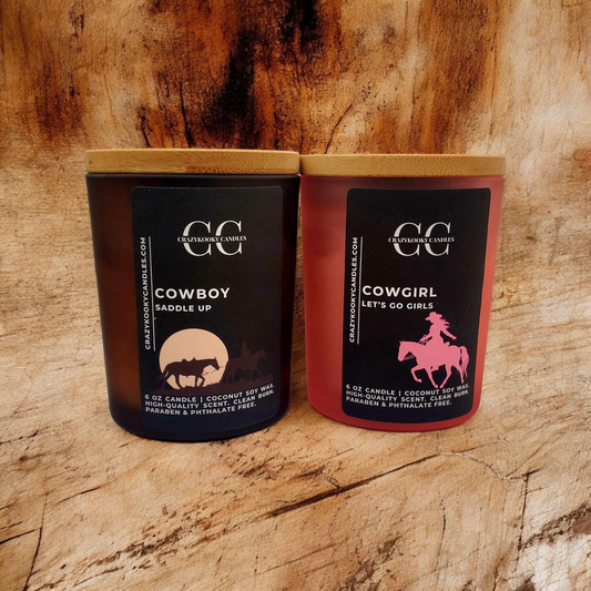 Exciting News: Cowboy and Cowgirl Candles Launch!