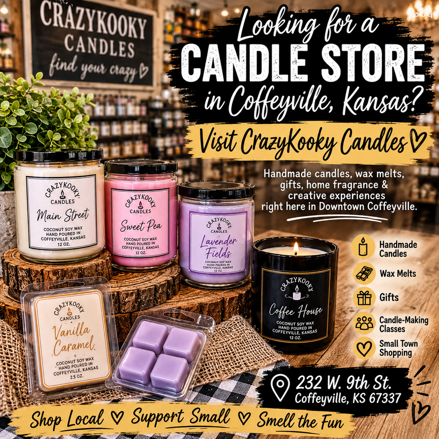 Candle Store Coffeyville KS | CrazyKooky Candles
