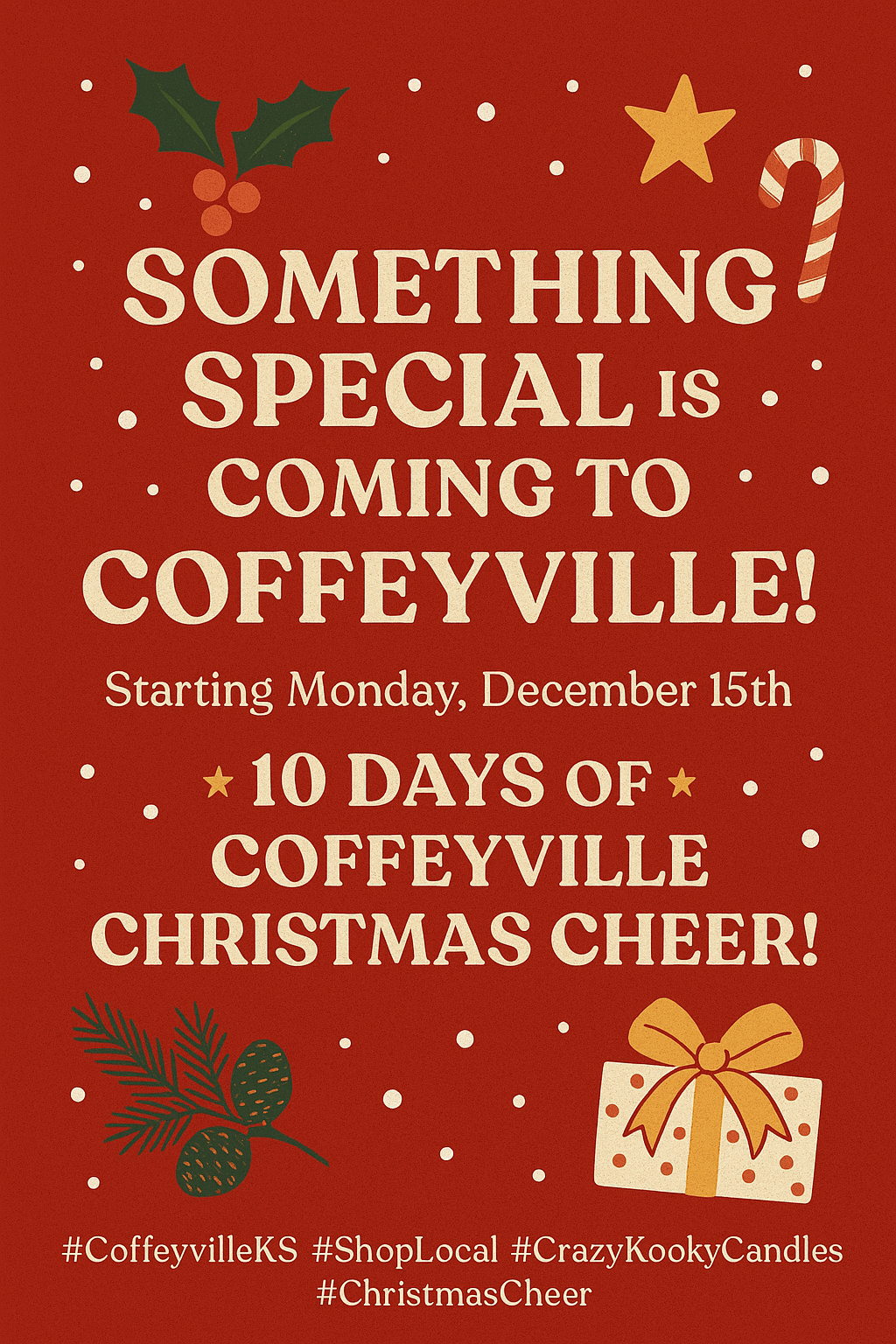 🎄✨ Celebrating Community: Our 10 Days of Coffeyville Christmas Cheer ✨🎄
