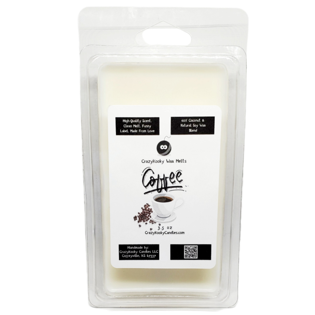 COFFEE WAX MELTS - CrazyKooky Candles LLC