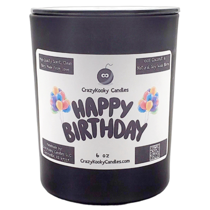 HAPPY BIRTHDAY - CrazyKooky Candles LLC
