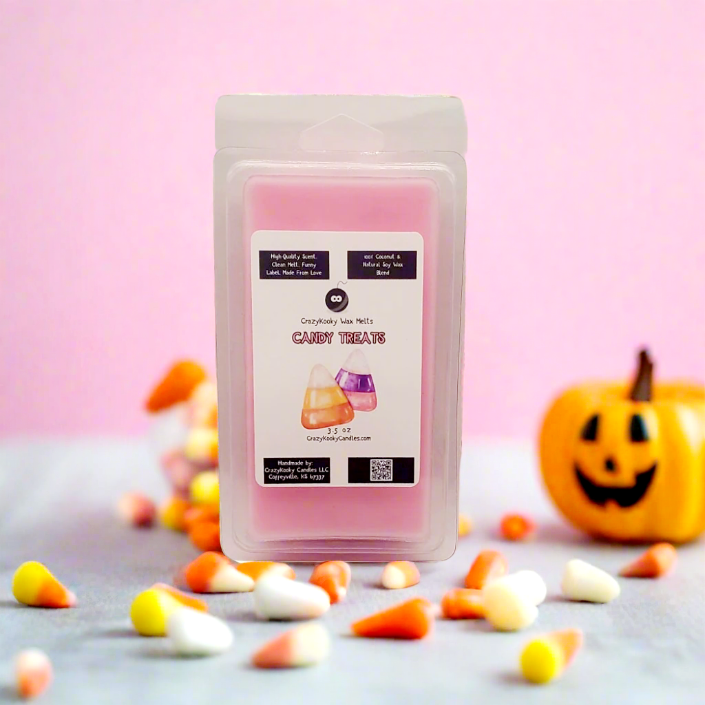 CANDY TREATS - Wax Melts, Scented Coconut Soy, 3.5oz