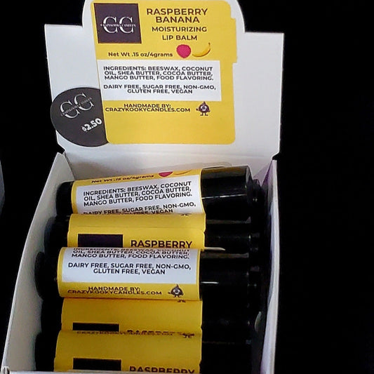 RASPBERRY BANANA, Lip Balm, 0.15oz