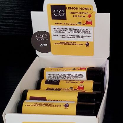 LEMON HONEY Lip Balm, 0.15oz