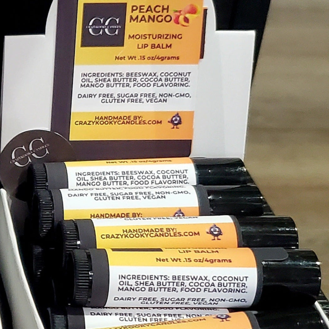 PEACH MANGO, Lip Balm, 0.15oz