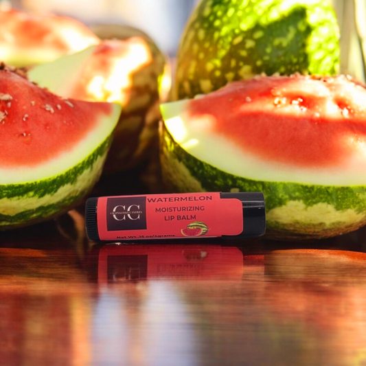 WATERMELON, Lip Balm, 0.15oz - CrazyKooky Candles LLC
