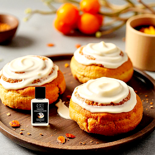 FROSTED CINNAMON BUNS, Hand Sanitizer, 1oz