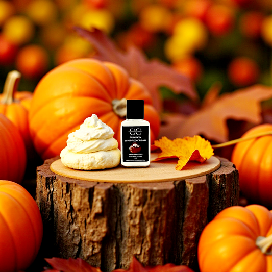 PUMPKIN WHIPPED CREAM, Hand Sanitizer, 1oz