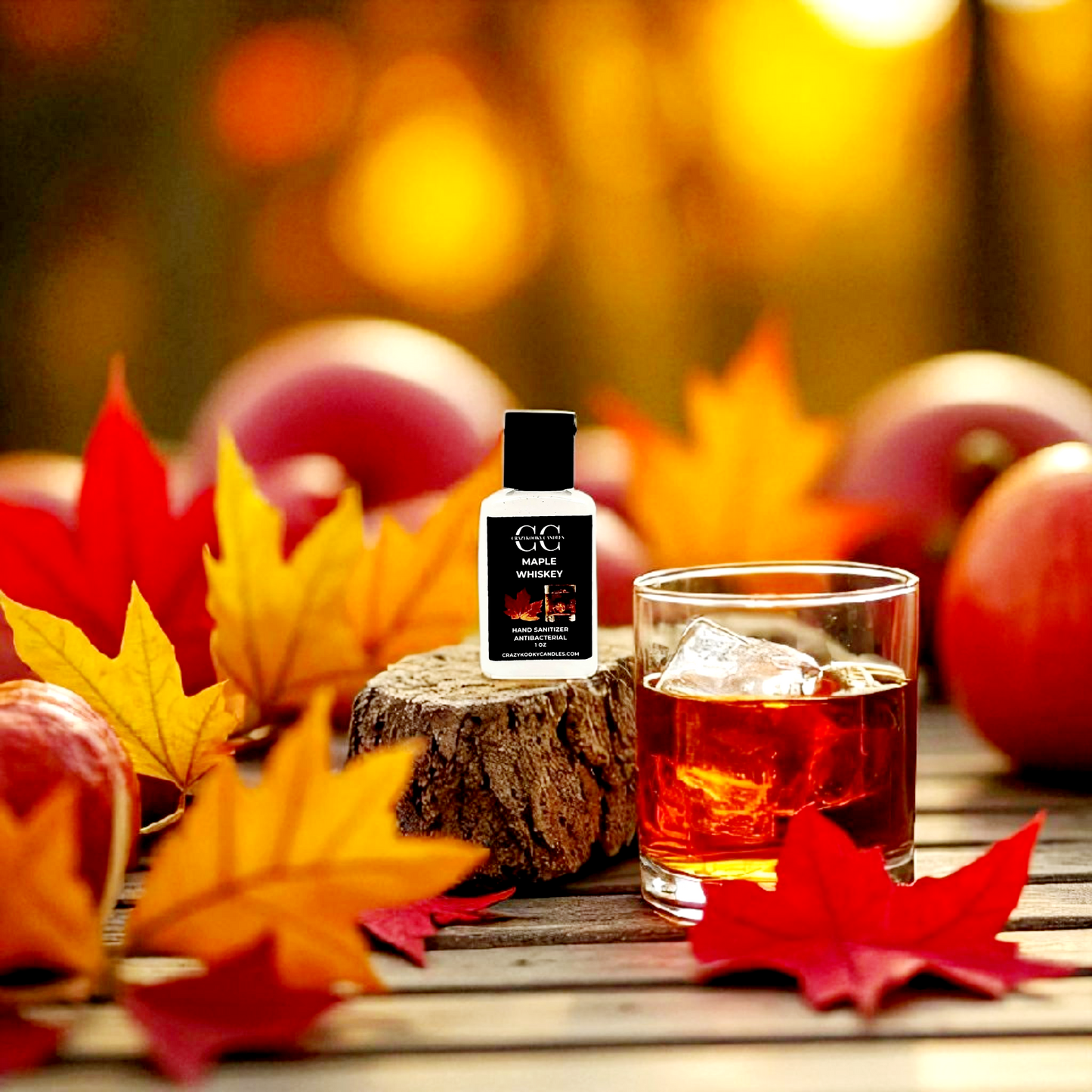 MAPLE WHISKEY, Hand Sanitizer, 1oz
