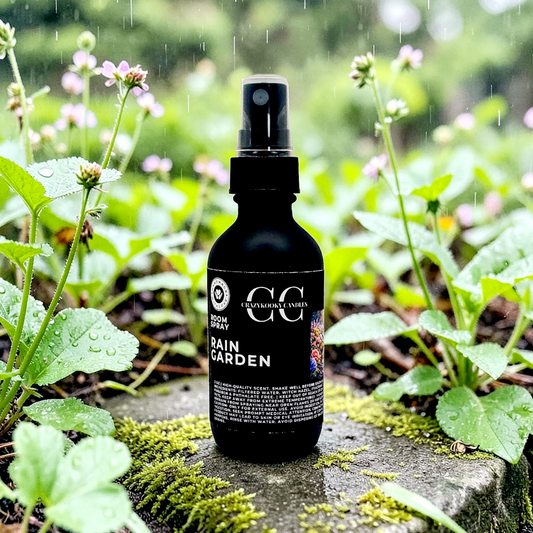 RAIN GARDEN - Room Spray, 2oz - CrazyKooky Candles LLC