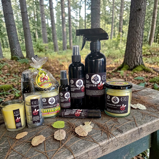 SKEETER OFF - All-Natural Insect Repellent, 16oz - CrazyKooky Candles LLC