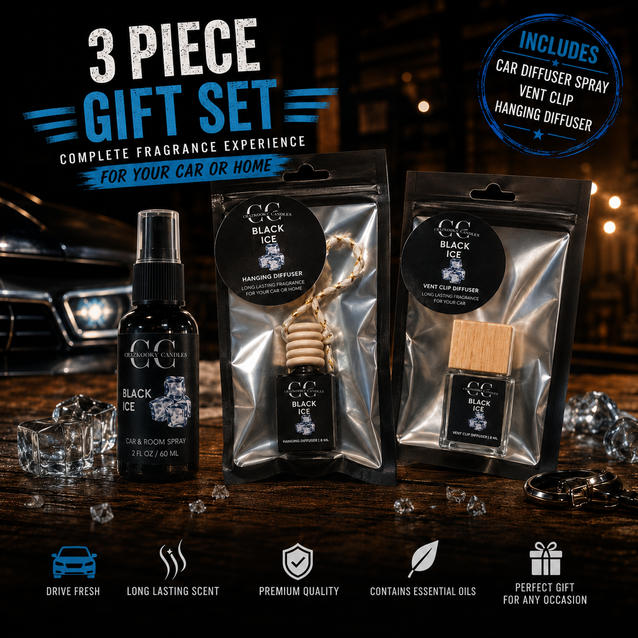 THE FRESH RIDE GIFT SET