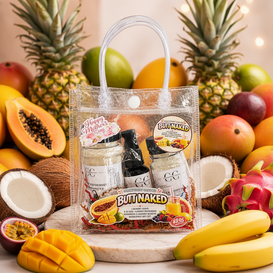 BUTT NAKED - Home Trial Size Gift Set - CrazyKooky Candles LLC