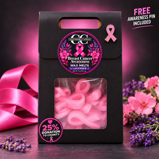 BREAST CANCER AWARENESS  - Lavender Wax Melts, 2 oz