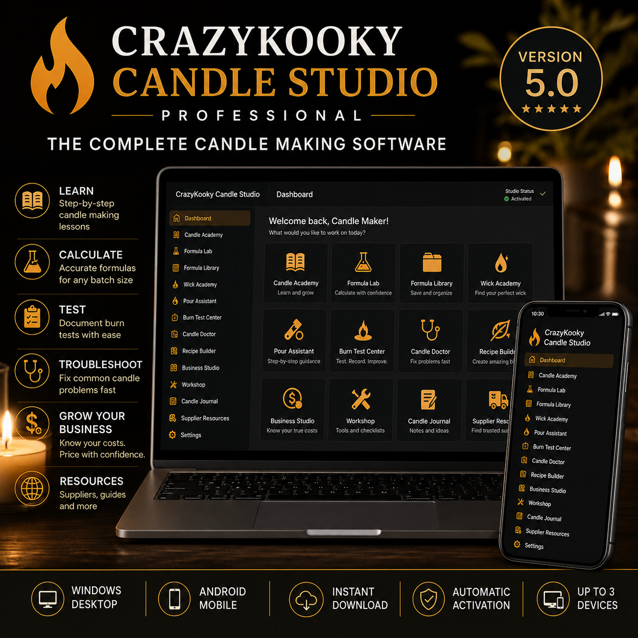 CRAZYKOOKY CANDLE STUDIO