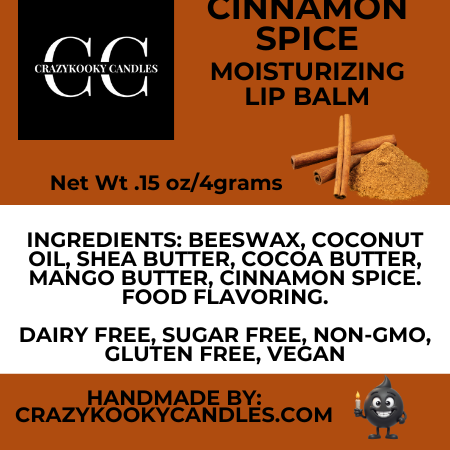 PUMPKIN SPICE & CINNAMON SPICE, Lip Balm, 0.15oz