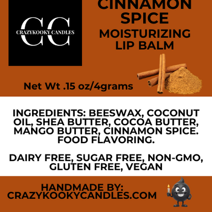 PUMPKIN SPICE & CINNAMON SPICE, Lip Balm, 0.15oz
