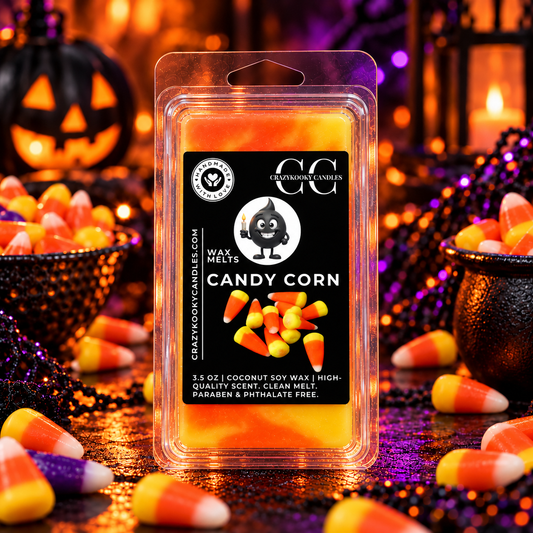 CANDY CORN - Wax Melts, Scented Coconut Soy, 3.5oz