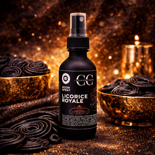 LICORICE ROYALE - Room Spray, 2oz - CrazyKooky Candles LLC