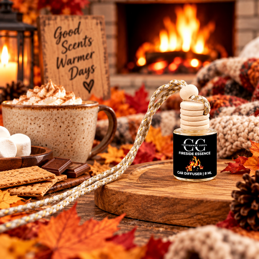 FIRESIDE ESSENCE - Car Diffuser, 8ml