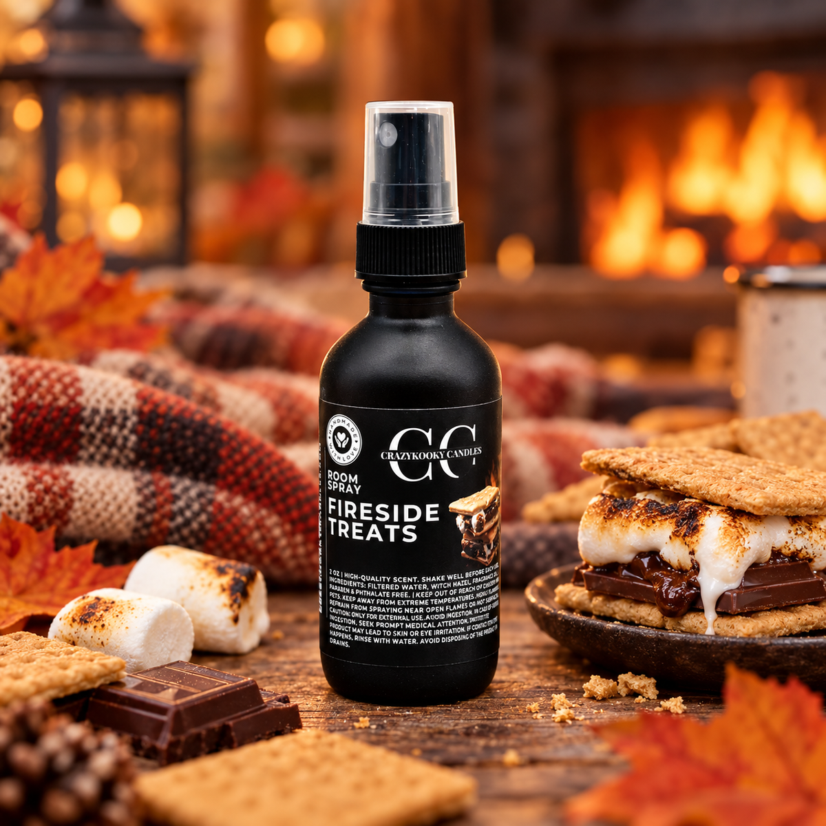 FIRESIDE TREATS - Room Spray, 2oz
