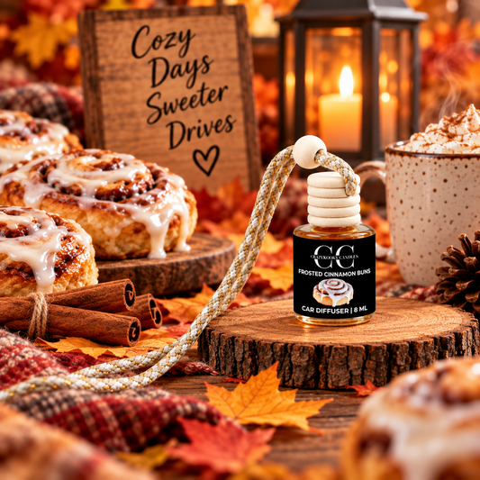 FROSTED CINNAMON BUNS - Car Diffuser, 8ml