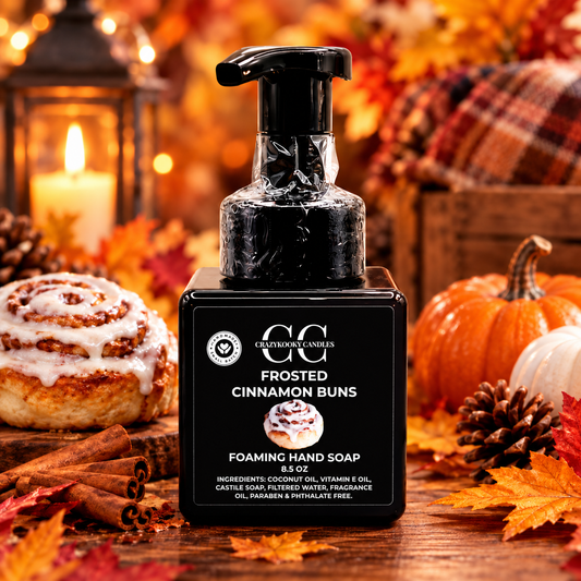 FROSTED CINNAMON BUNS, Foaming Hand Soap, 8.5oz