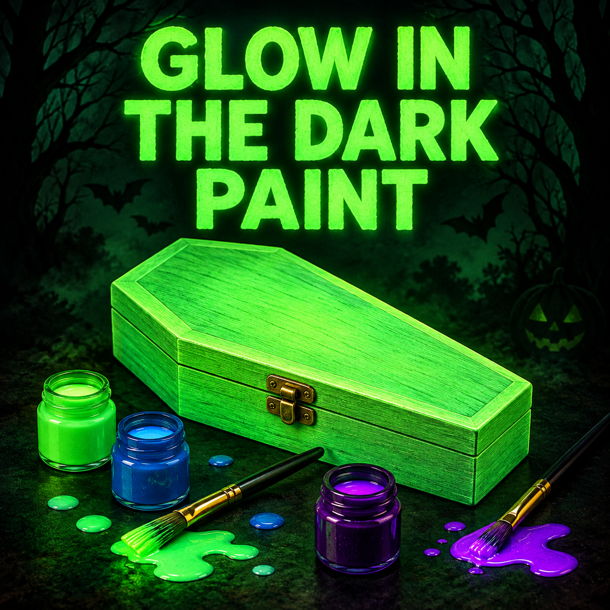 Coffin Decorating Class - CrazyKooky Candles LLC