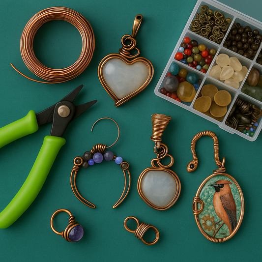 WIRE JEWELRY MAKING CRAFT - CrazyKooky Candles LLC