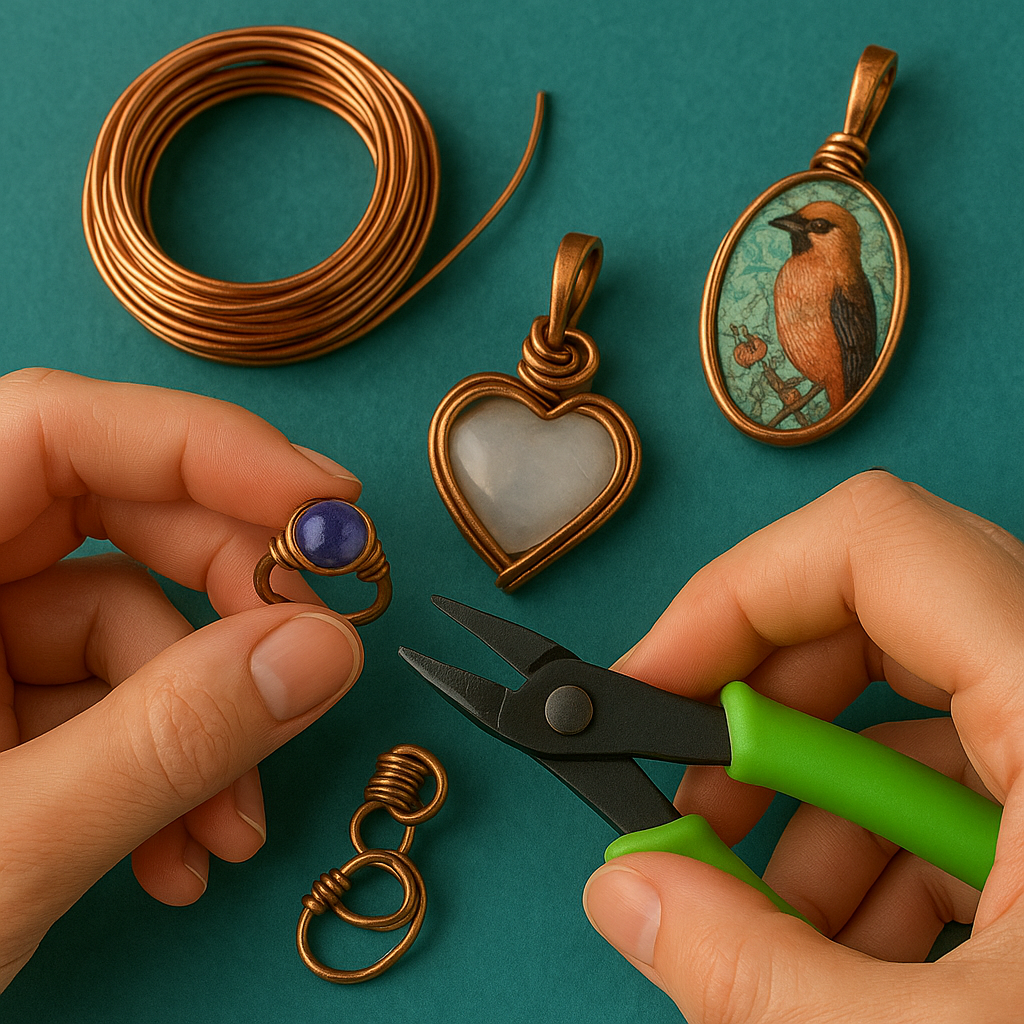 WIRE JEWELRY MAKING CRAFT - CrazyKooky Candles LLC