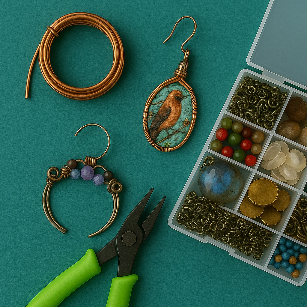 WIRE JEWELRY MAKING CRAFT - CrazyKooky Candles LLC