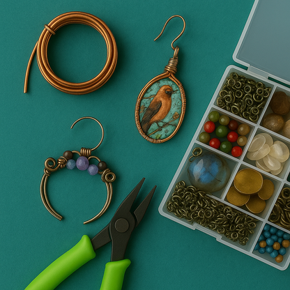 WIRE JEWELRY MAKING CRAFT - CrazyKooky Candles LLC
