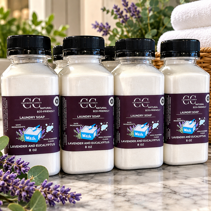 LAUNDRY SOAP - Handmade Laundry Soap, 1oz, 4oz, 8oz, 28oz